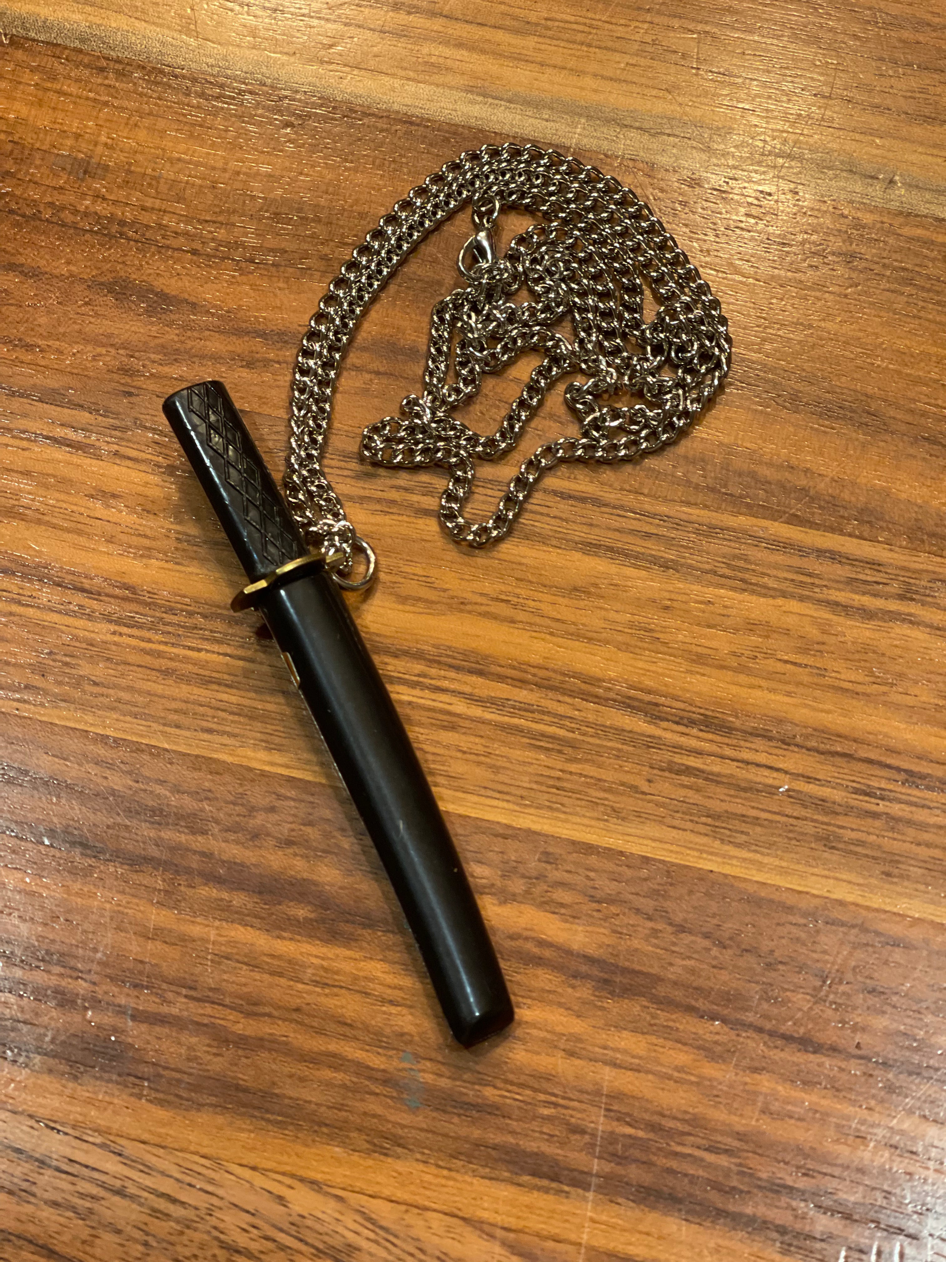 2025 Holiday Samurai Sword Necklace
